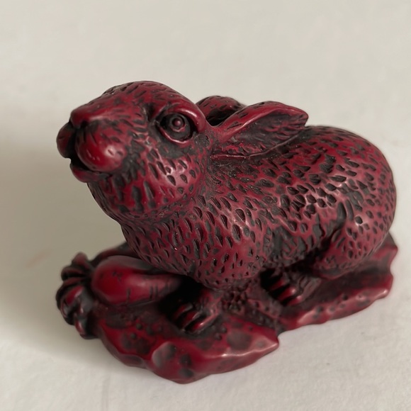 Red Resin Chinese New Year Zodiac Figures - Picture 8 of 10
